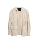 Medium Style Windbreaker Jacket Women Polyester Outdoor Interchange Jackets With Hood