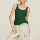Summer Casual Tank Tops Sleeveless Pullover Women Knitted Vest
