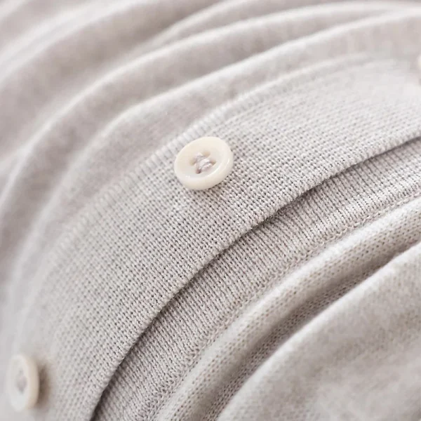 Summer Polo Short Sleeve Knitwear Women Silk Wool Knitted Vest - Image 4