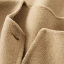 Winer Double Faced Genuine Wool Jacket Single Breasted Cropped 100% Wool Coats Women