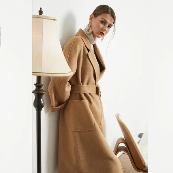 Winter Quality Goods Women s Wear Coat High Quality Popular Design Cashmere Coat - Image 4