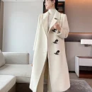 Small Batch Profile Casual Alpaca Hair Regular Sleeves Women s Wear in 2025  the New Cashmere Coat