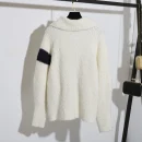 Winter Turn Down Collar Cropped Knitted Genuine Lamb Wool Fur Coat for Women