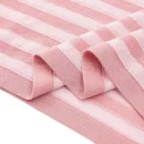 High Quality O Neck Knitwear Women 100% Wool Knitted Stripe T Shirts