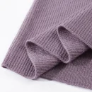 Half High Collar Knitwear Long Sleeve Knitted 100% Wool Pullover Sweater for Women