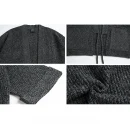 Knitted Cardigan Coat Winter Vintage Wool Cardigans Women With Belt