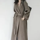 Women's Wool Blends in  the New Winter Solid Color  New Design Jacket Fashion Elegant Commuting Wool Coat Hot Sale New Pattern