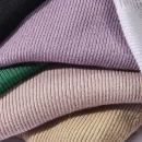 Half High Collar Knitwear Long Sleeve Knitted 100% Wool Pullover Sweater for Women