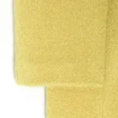 Winter Luxury Handmade Yellow Long Genuine Alpaca Wool Coats for Women