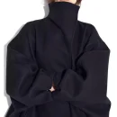 Stand Collar Long Woolen Coat Double Faced Winter Wool Coats for Women