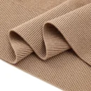 High Quality Two Way Zipper Knitwear Long Sleeve Knitted 100% Wool Cardigan for Women