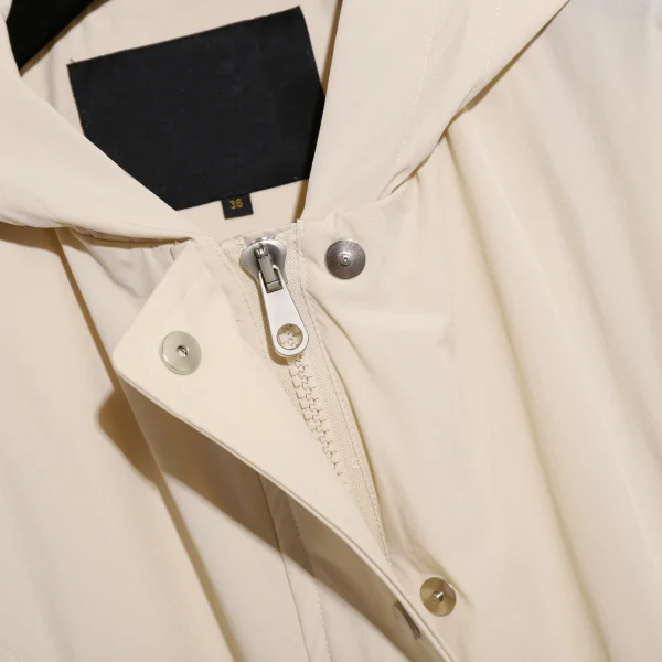 Medium Style Windbreaker Jacket Women Polyester Outdoor Interchange Jackets With Hood - Image 3