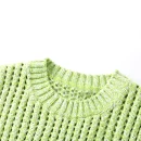 Spring Autumn Sleeveless Crochet Tank Tops Hollow Out Knitted Cotton Sweater Vest Women