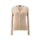 Long Sleeve Knitwear Sweater Single Breasted Knitted 100% Wool Cardigans for Women