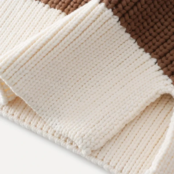 Size Striped Camisole V Neck Sweater Women Knitted Cotton Vest - Image 4