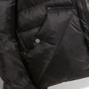 Luxury Scarf Collar Puffer Jacket Winter Warm 420g 90% White Duck Down Coats Women With Zippers