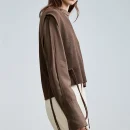 Cropped Knitwear Sleeveless Knitted Wool Vest Women With Rope