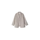 Women Loose Casual Lapel Woolen Coat Mid-length Warm Double-layer Cashmere Coat