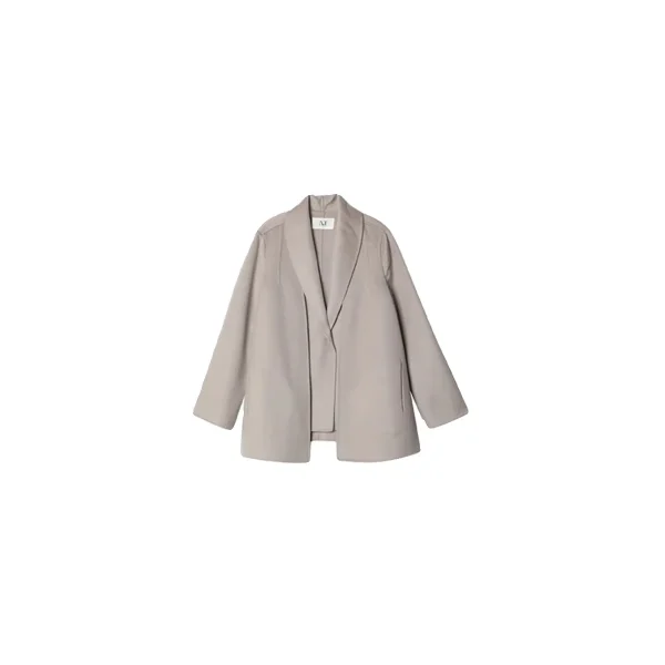 Women Loose Casual Lapel Woolen Coat Mid-length Warm Double-layer Cashmere Coat - Image 4