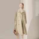 Wool Coat Women Medium-length 2025 Autumn and Winter New High-end Temperament Double-breasted Woolen Coat