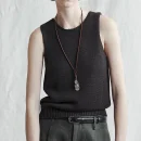 Cleanfit Summer O Neck Waistcoat Women Sleeveless 100% Silk Knitted Vests