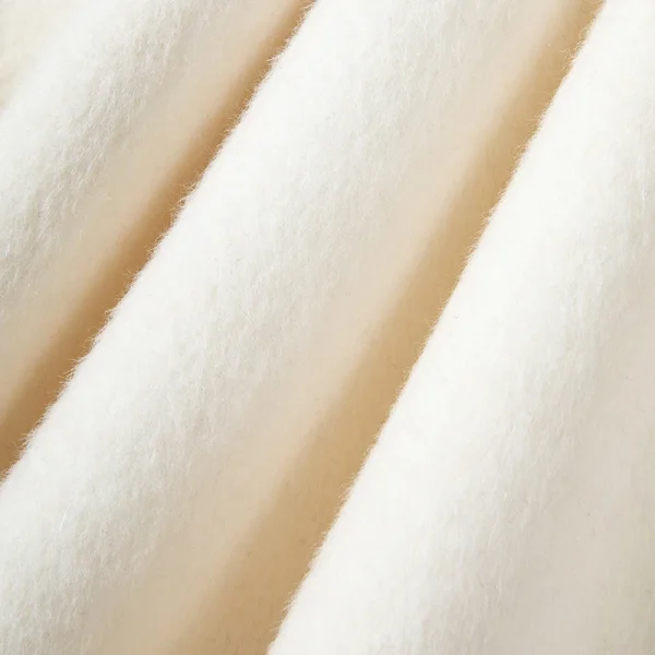 High End Double Faced Alpaca Coat Luxury Long Genuine Wool Coats Women With Belt - Image 4
