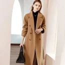 Winter Haute Couture Cashmere Coat Double-breasted Quality Goods Handmade Women s Wear Hot Sale  Jacket