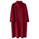 Small Batch Clothing Processing Winter High-quality Women's Designer 100%cashmere Coat European Fashion commuter Lacing