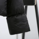New Fashion Black Short Puffer Coats Women 350g 90% White Duck Down Coats for Winter