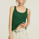 Summer Casual Tank Tops Sleeveless Pullover Women Knitted Vest