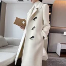 Small Batch Profile Casual Alpaca Hair Regular Sleeves Women s Wear in 2025  the New Cashmere Coat