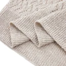 Summer Knitwear Waistcoat V Neck Sleeveless Hollow Out Knitted 100% Linen Vest for Women