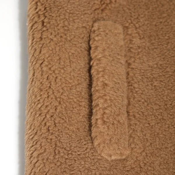 High Quality Long Teddy Coat Winter Real Alpaca Wool Coat for Women - Image 4
