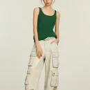 Summer Casual Tank Tops Sleeveless Pullover Women Knitted Vest