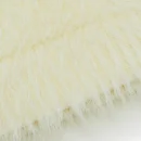 Women Cropped Fur Waistcoat Polyester Knitted Short Sweater Vests With Striped Pattern