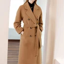 Winter Haute Couture Cashmere Coat Double-breasted Quality Goods Handmade Women s Wear Hot Sale  Jacket