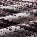 Autumn Winter V Neck Knitwear Jacquard Sweater Knitted 100% Goat Cashmere Cardigan for Women