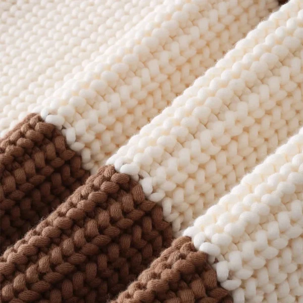 Size Striped Camisole V Neck Sweater Women Knitted Cotton Vest - Image 5