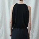 Summer Cashmere Silk Knitwear Waistcoats Sleeveless Wool Knitted Vests Top for Women